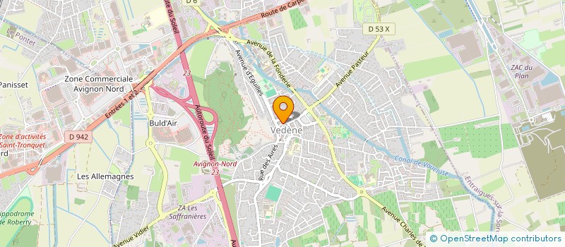 localisation de l'entreprise BBC ECO MAISON à VEDENE