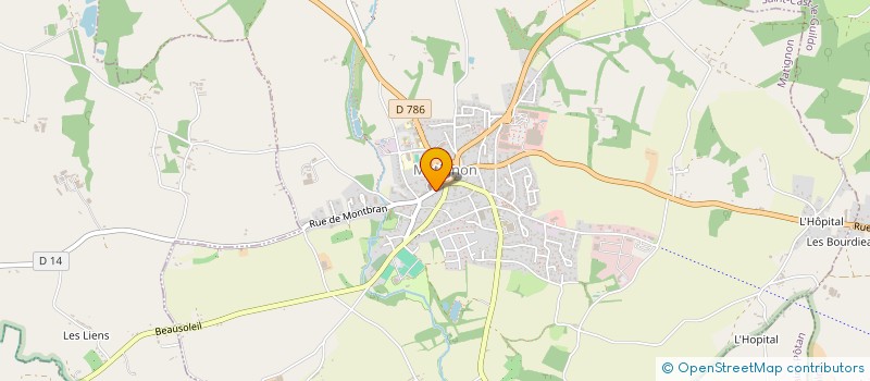 localisation de l'entreprise BBC LOC  MATIGNON