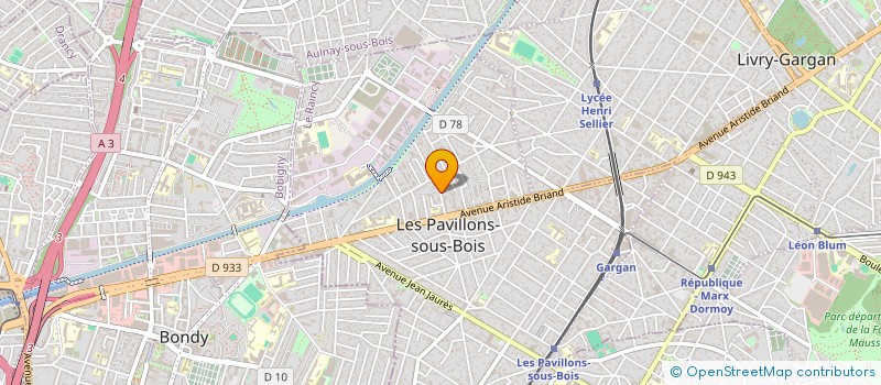 localisation de l'entreprise BBC META à LES PAVILLONS-SOUS-BOIS