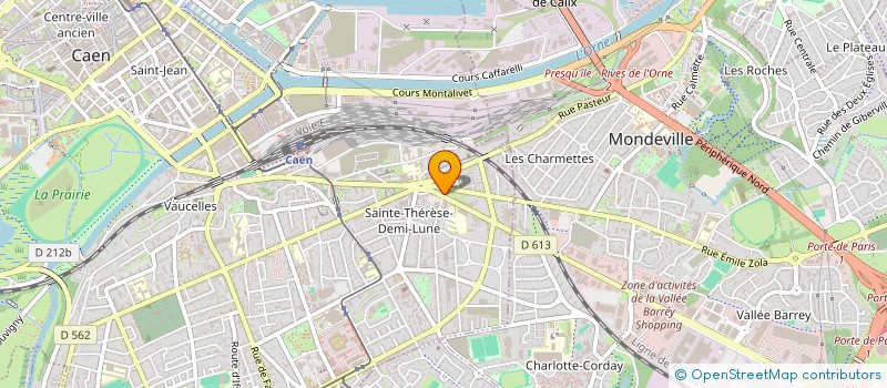 localisation de l'entreprise BBC RENOV à CAEN