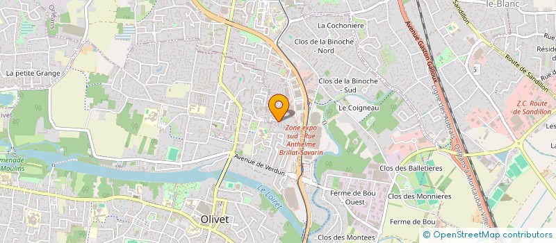 localisation de l'entreprise BBC RENOV à ORLEANS