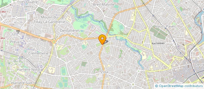 localisation de l'entreprise BBC SONDE à NANTES