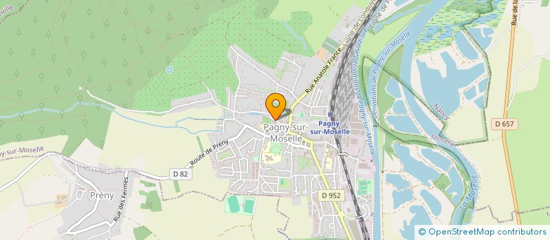 localisation de l'entreprise BBC54  PAGNY-SUR-MOSELLE