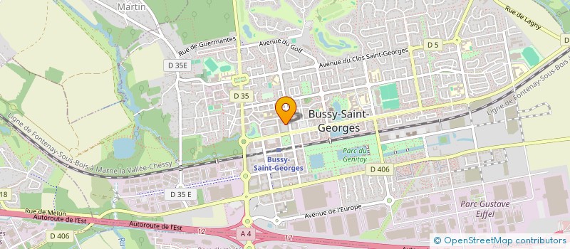 localisation de l'entreprise BBCA FRANCE à BUSSY-SAINT-GEORGES