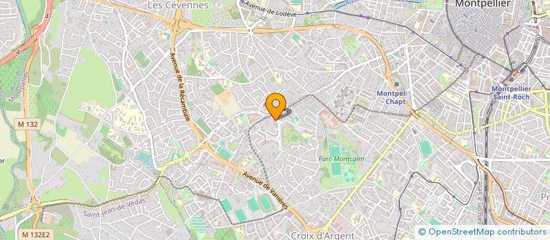 localisation de l'entreprise BBCI à MONTPELLIER