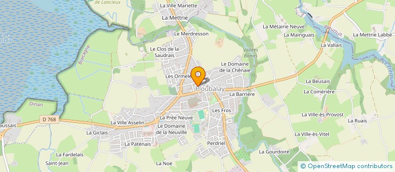 localisation de l'entreprise BBD OFFICE  BEAUSSAIS-SUR-MER