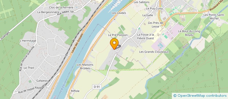 localisation de l'entreprise BBDM  CHAILLES