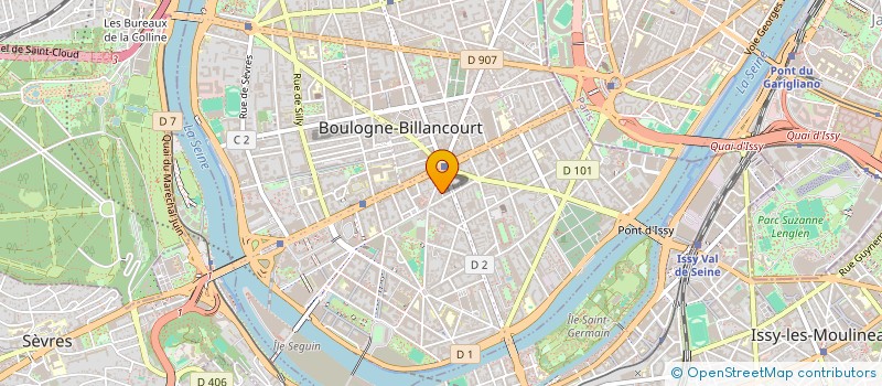 localisation de l'entreprise BBDOME  BOULOGNE-BILLANCOURT