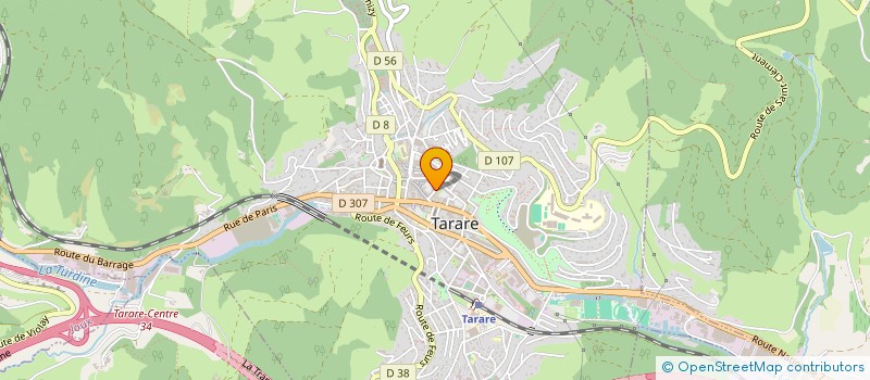 localisation de l'entreprise BBDS 1994  TARARE