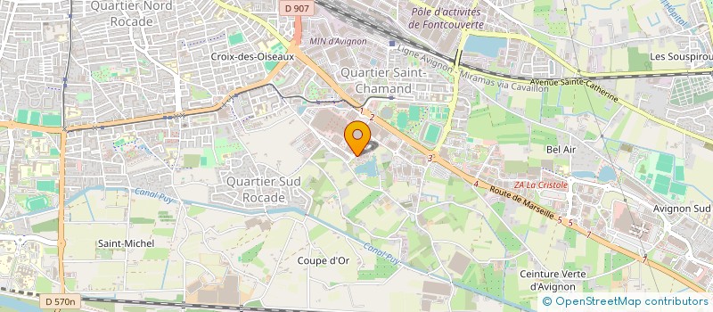 localisation de l'entreprise BBEAUTY  AVIGNON