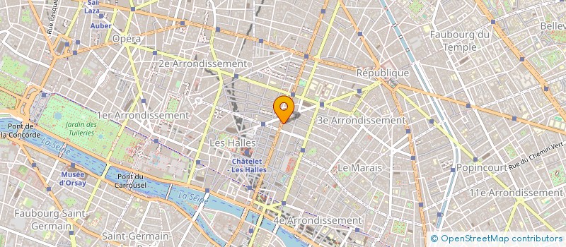 localisation de l'entreprise BBF  PARIS