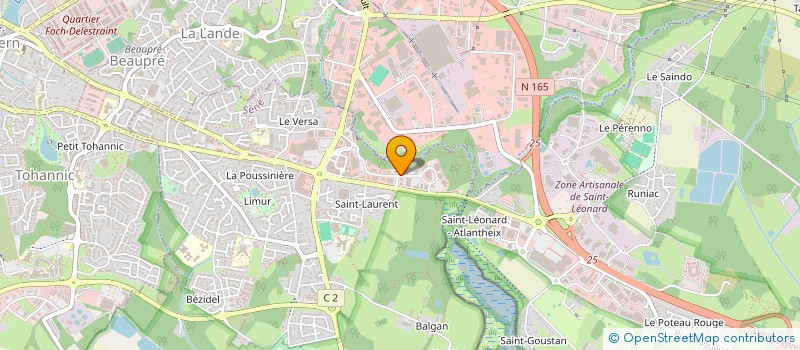 localisation de l'entreprise BBF à SENE