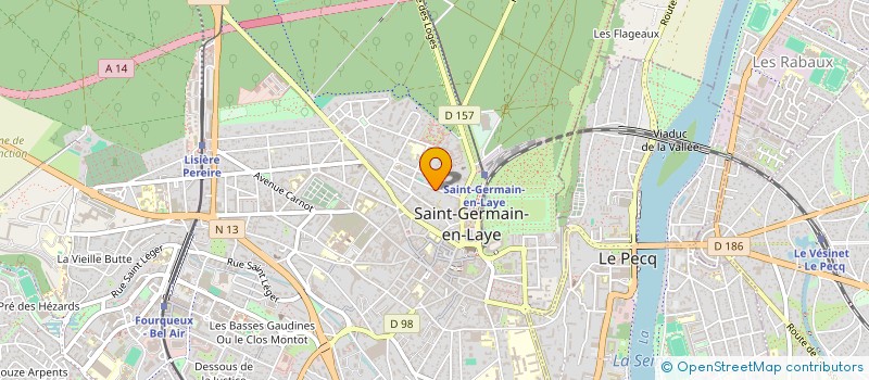 localisation de l'entreprise BBF  SAINT-GERMAIN-EN-LAYE