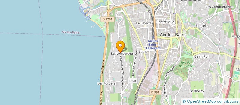 localisation de l'entreprise BBF IMMO  TRESSERVE