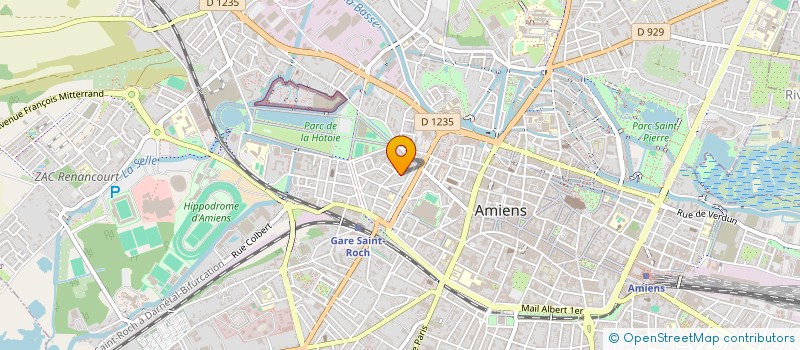 localisation de l'entreprise BBF PEINTURE  AMIENS