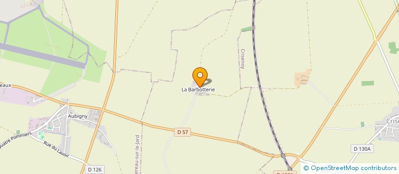 localisation de l'entreprise BBF VRD  SAINT-GERMAIN-LAXIS