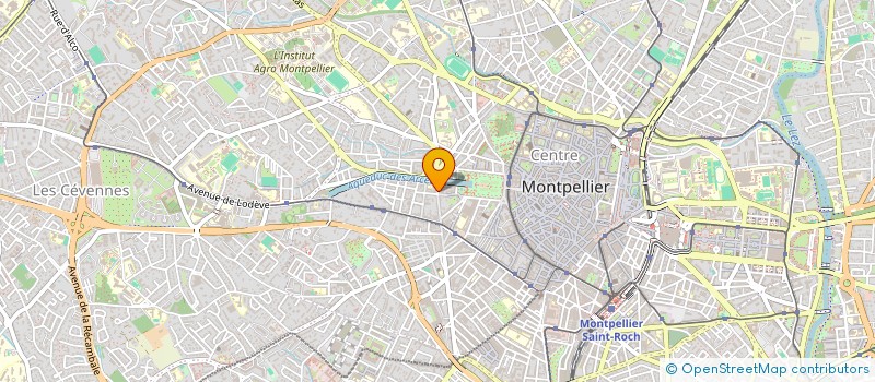 localisation de l'entreprise BBFC à MONTPELLIER