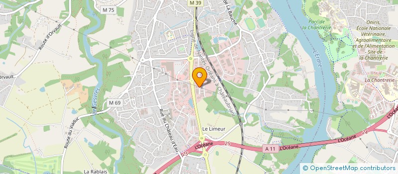 localisation de l'entreprise BBFLR  CARQUEFOU