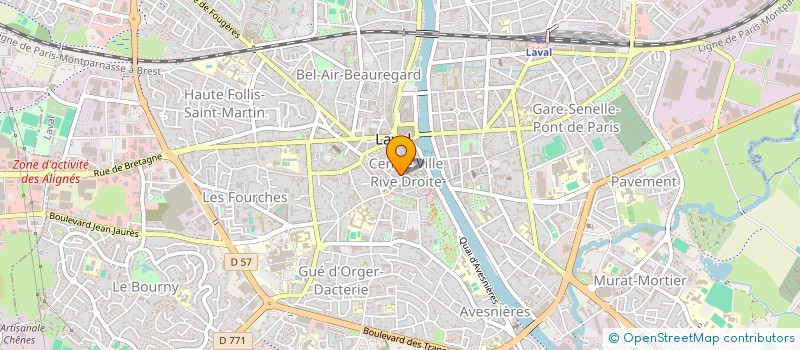 localisation de l'entreprise BBFPC à LAVAL