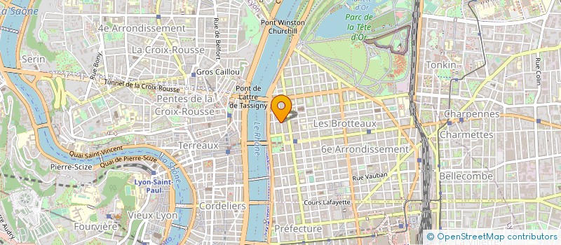 localisation de l'entreprise BBG SERVICE à LYON
