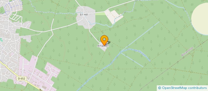 localisation de l'entreprise BBGG  BISCARROSSE