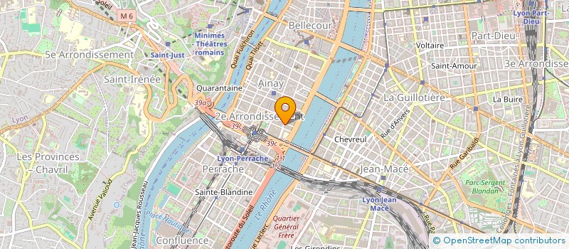 localisation de l'entreprise BBGL  LYON