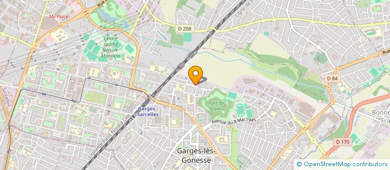 localisation de l'entreprise BBGM à GARGES-LES-GONESSE