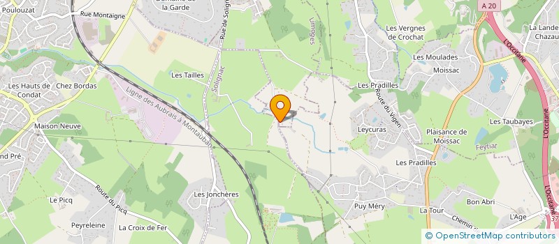 localisation de l'entreprise BBGM à LIMOGES