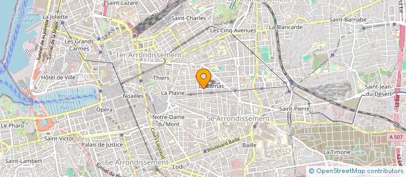 localisation de l'entreprise BBGO à MARSEILLE