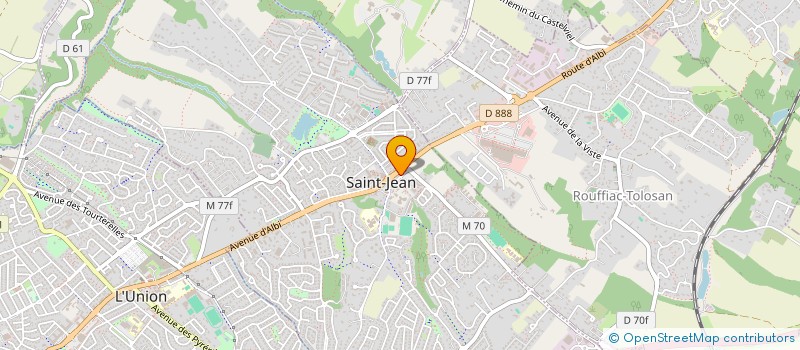localisation de l'entreprise BBGO  SAINT-JEAN