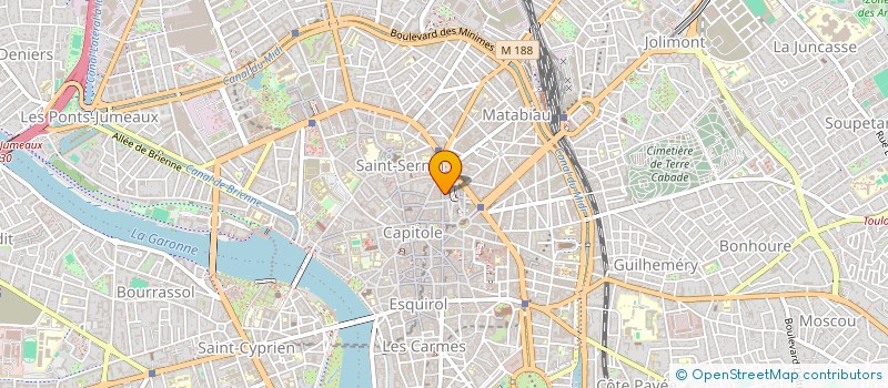 localisation de l'entreprise BBH ALSACE à TOULOUSE