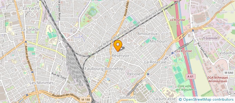 localisation de l'entreprise BBH OCCITANIE à TOULOUSE