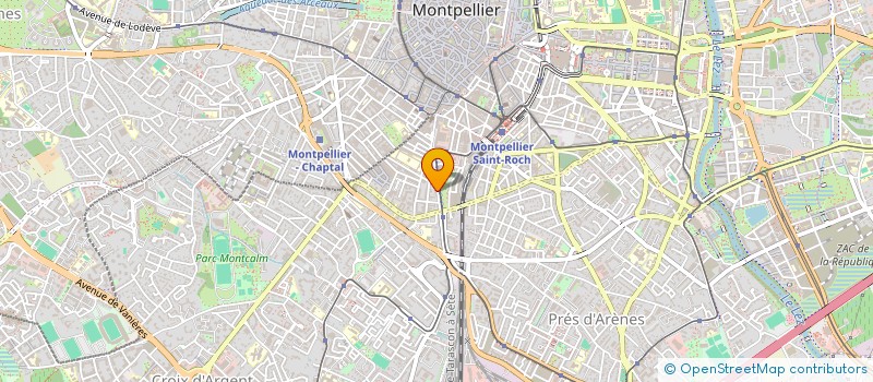 localisation de l'entreprise BBI CONSEIL à MONTPELLIER