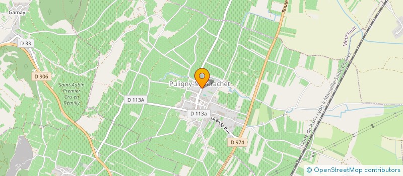 localisation de l'entreprise BBIA à PULIGNY-MONTRACHET