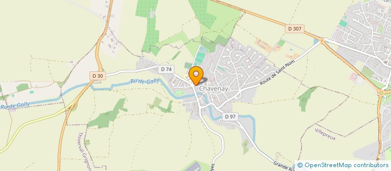 localisation de l'entreprise BBINCO à CHAVENAY
