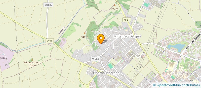 localisation de l'entreprise BBJ à OBERHAUSBERGEN