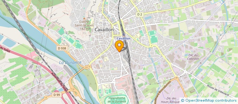 localisation de l'entreprise BBJ FIASCHI  CAVAILLON