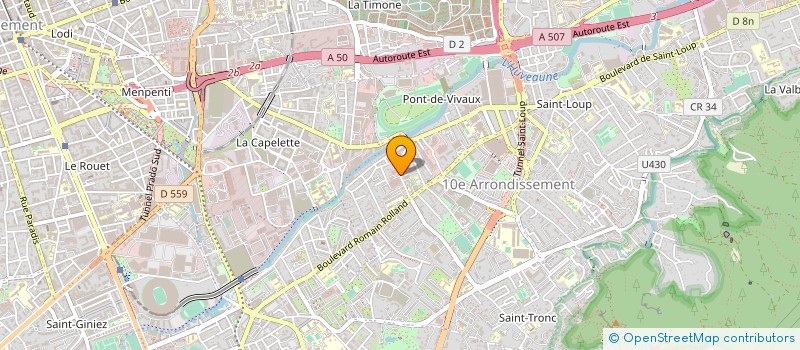 localisation de l'entreprise BBJ SAS à MARSEILLE