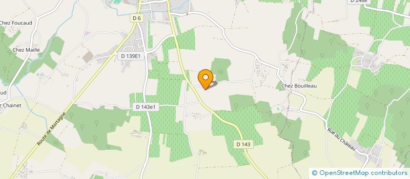 localisation de l'entreprise BBJE'S  GEMOZAC