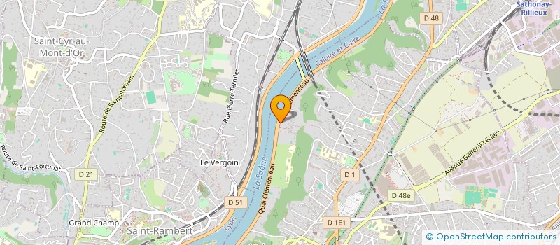 localisation de l'entreprise BBJH  CALUIRE-ET-CUIRE