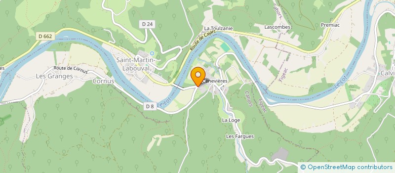 localisation de l'entreprise BBK  CENEVIERES