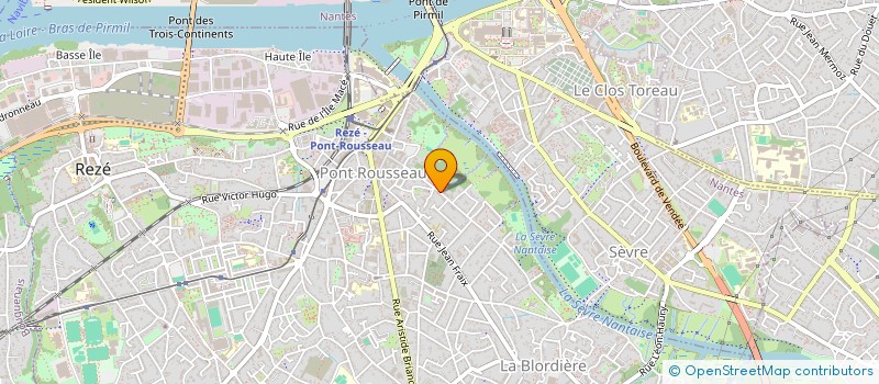 localisation de l'entreprise BBK  REZE