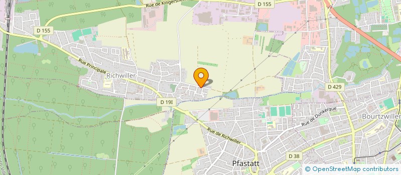 localisation de l'entreprise BBK IMMO  RICHWILLER