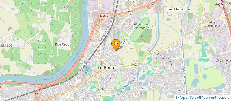 localisation de l'entreprise BBL à LE PONTET