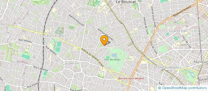 localisation de l'entreprise BBL  BORDEAUX