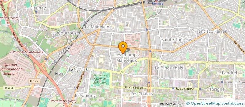 localisation de l'entreprise BBL  RENNES