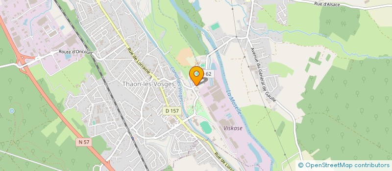 localisation de l'entreprise BBL  THAON-LES-VOSGES