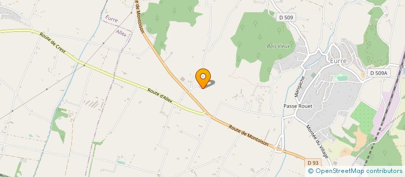 localisation de l'entreprise BBL à EURRE