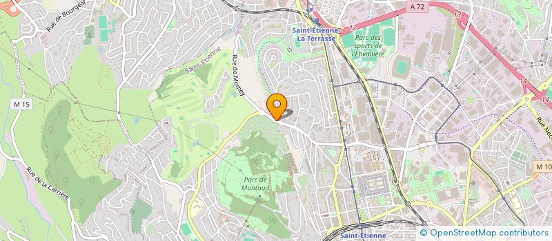 localisation de l'entreprise BBL  SAINT-ETIENNE