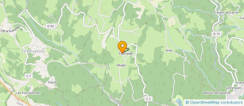 localisation de l'entreprise BBL  SAINT-BRESSOU